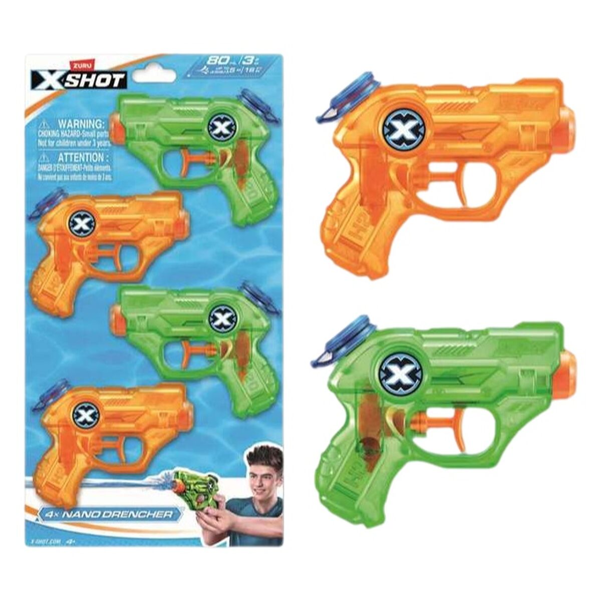 Waterpistool Zuru X-Shot Nano Drencher